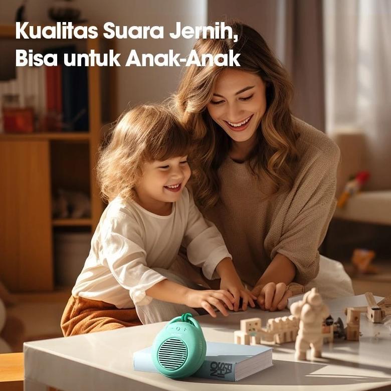 PROMO TERBARU ACOME A15 SPEAKER MINI TWS BLUETOOTH 5.3 ULTRA BASS WITH RGB PORTABLE