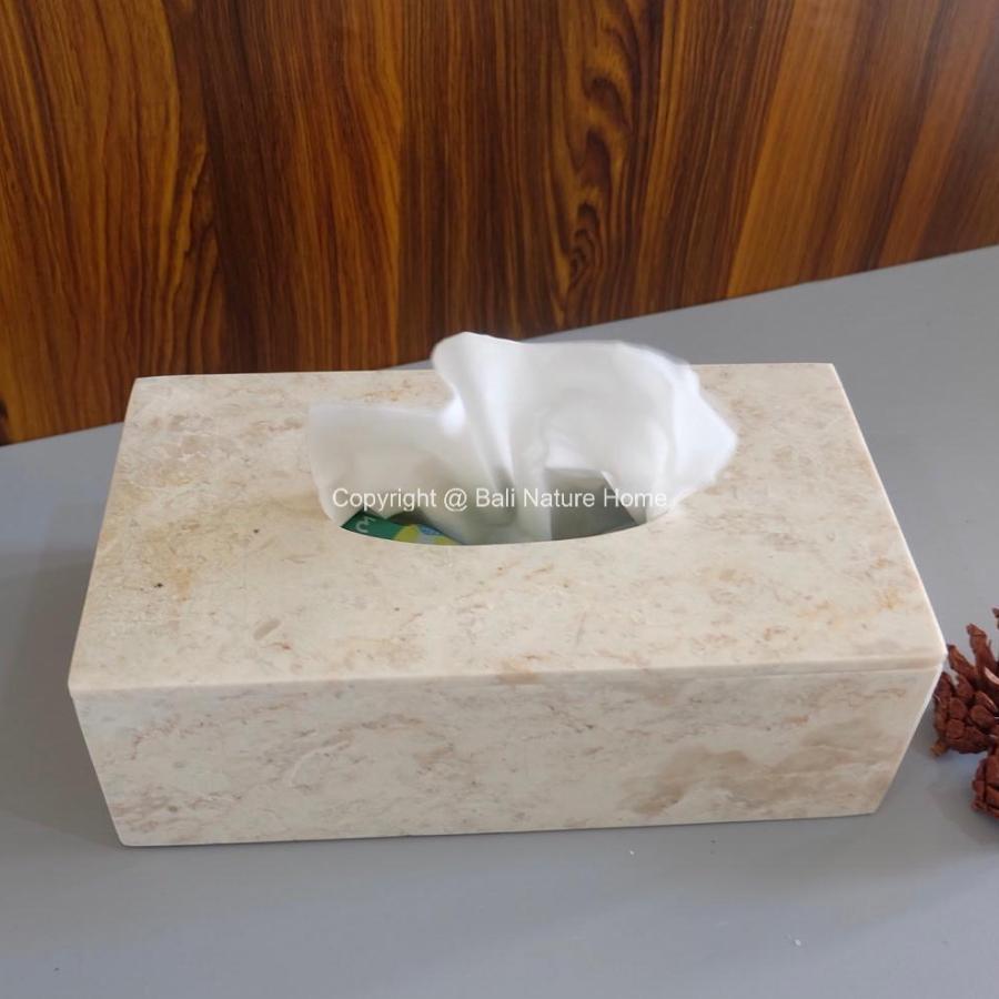 Kotak Tisu Tissue Marmer Box / Tempat Tisu Marmer / Marble Tissue Box Marmer | Tempat Tissue Marmer 