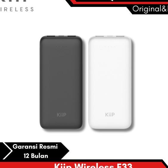Kiip E33 Power Bank Slim 10000Mah Powerbank