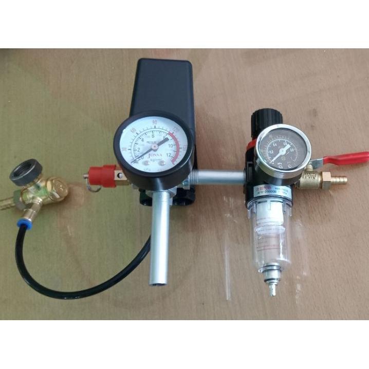 Otomatis Fullset Rakit Kompresor +Filter Regulator