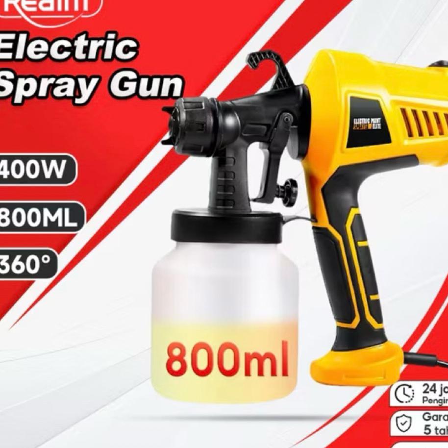 Spray Gun Spraygun Cat Semprot Listrik Alat Cat Semprot Elektrik Kompresor Alat Semprot Cat