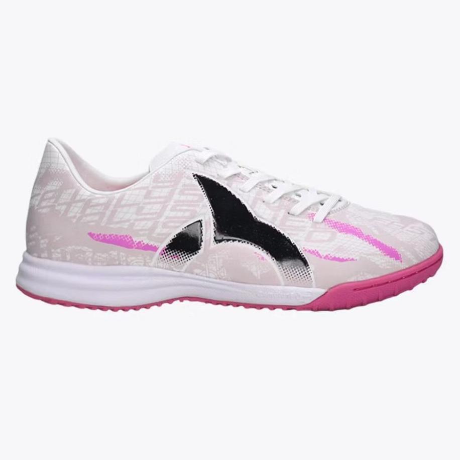 Ortuseight Sepatu Futsal Catalyst Imperium In - White/Pink
