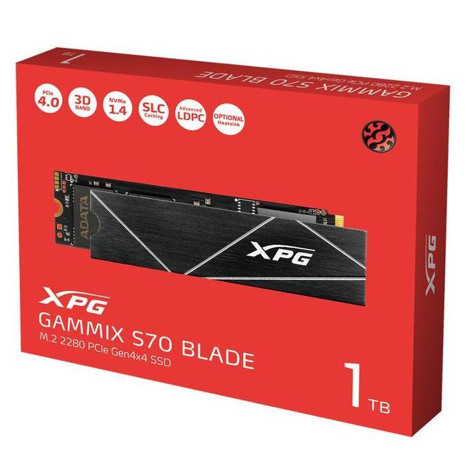 Jersey / Adata Ssd Xpg Gammix S70 Blade Pcie Gen4X4 M.2 2280 1Tb