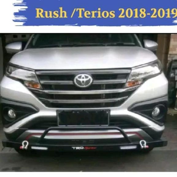 Towing Depan Arb New Rush Dengan Lampu Tanduk Depan Arb Besi