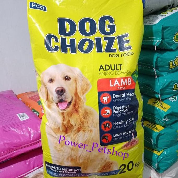 Promo Dog Choize Lamb 20kg- Makanan Anjing Dog Choize Lamb 20kg Diskon
