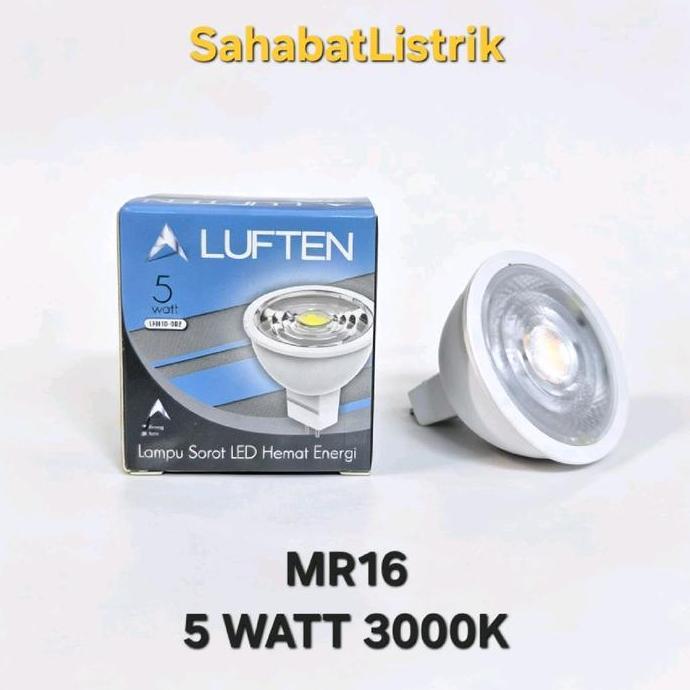 LUFTEN MR16 LED SPOTLIGHT 220V 3000K WARM WHITE PREMIUM