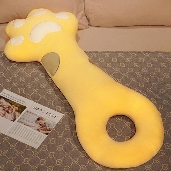 Boneka Guling dewasa karakter jumbo / guling bentuk kaki kucing / guling karakter / guling jumbo TT