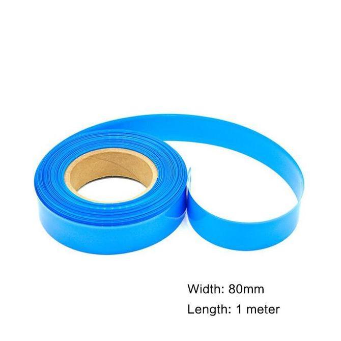 PEMBUNGKUS BATTERY HEAT SHRINK PVC UNTUK BATERAI KOTAK LIPO PACK ATAU BATERAI CUSTOM RAPIKAN AMANKAN