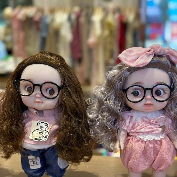 Mainan Boneka LAKUKU BJD 28cm, boneka korean head premium doll, kado ulang tahun viral