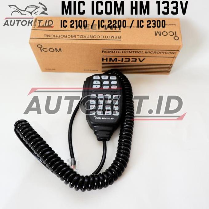 Mic Icom Hm 133V Mik Icom Hm133 Hm 133 Extramic Ic 2200 2300 2300H Terbaru 
