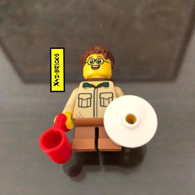 Promo LEGO 60202 Part Out - CTY0915 - Boy Camper Minifigure with Accessories Diskon
