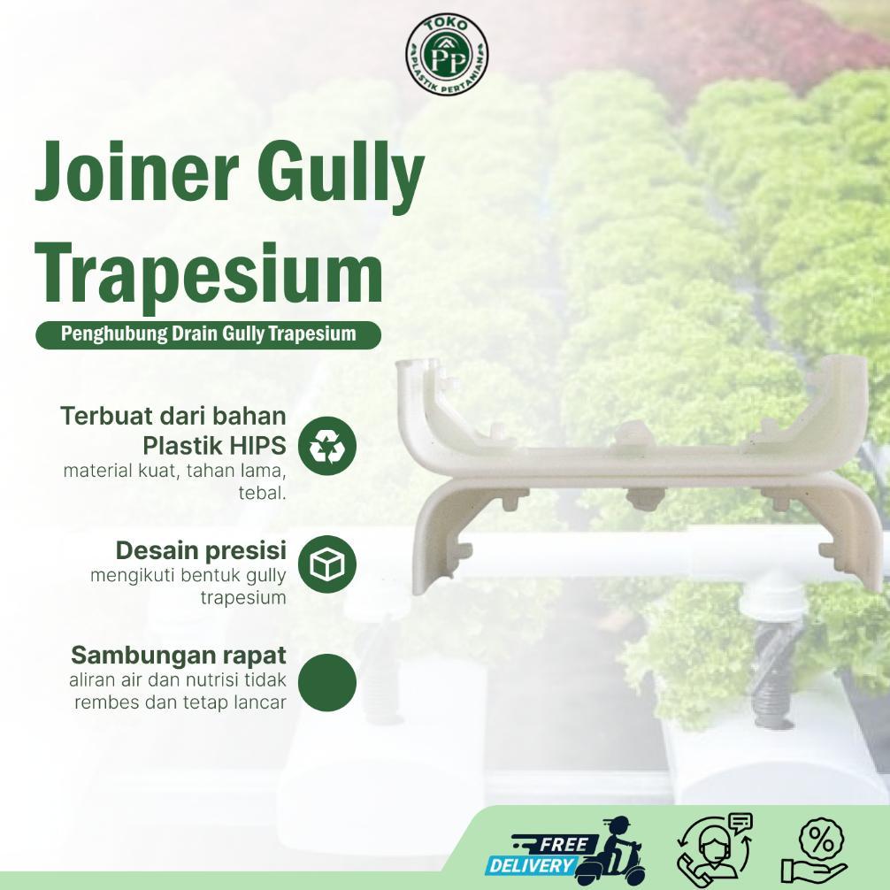JOINER DRAIN GULLY TRAPESIUM/SAMBUNGAN GULLY HIDROPONIK/PENGHUBUNG GULLY