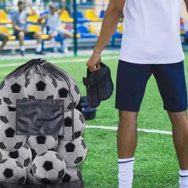 Tas Bola Jaring Besar ,Tas Serut Untuk Penyimpanan Tas Latihan Sepak Bola ,Basket ,Voli Dll