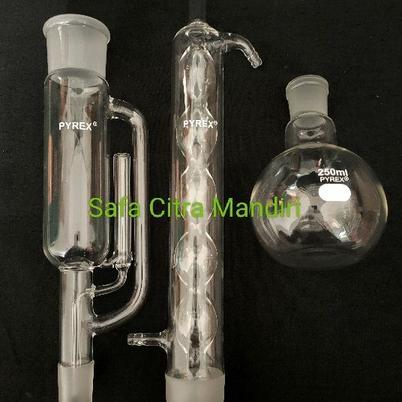 Soxhlet Extractor 250Ml Pyrex / Soxhlet Set 250 Ml Pyrex