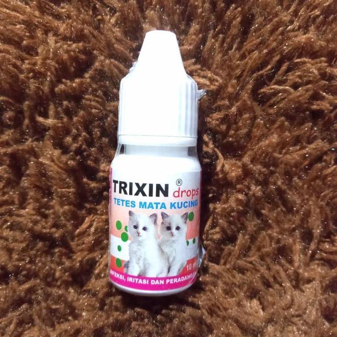 OBAT TETES MATA KUCING TRIXIN 15 ML- OBAT TETES MATA KUCING