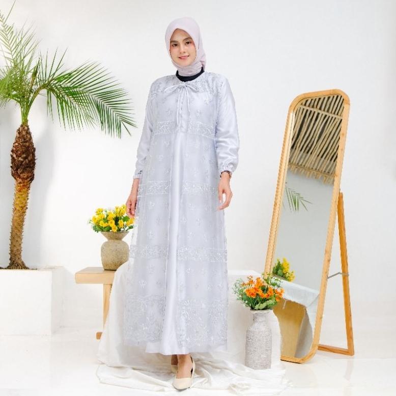 hot sale gamis abaya terbaru borkat / tile sapto model dress busui