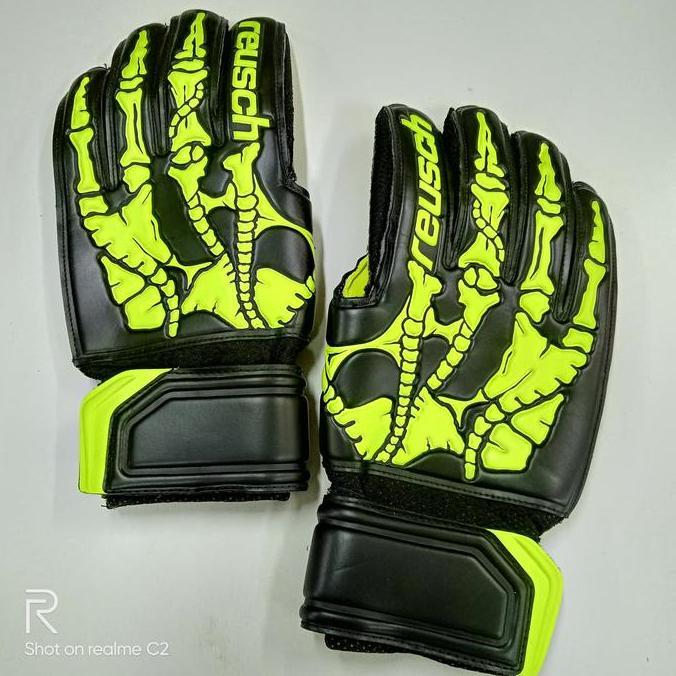 VIRALL SARUNG TANGAN KIPER GOALKEEPEER GLOVES REUSCH X-RAY 7040 ORIGINAL ''
