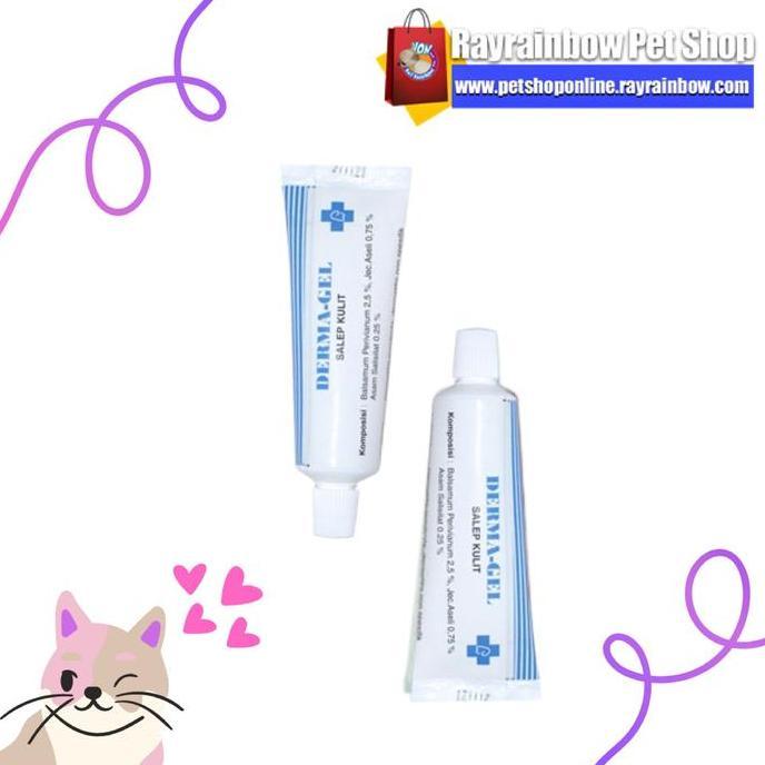 DERMAGEL - OBAT ANTI JAMUR / SALEP JAMUR ANJING / SALEP JAMUR HEWAN