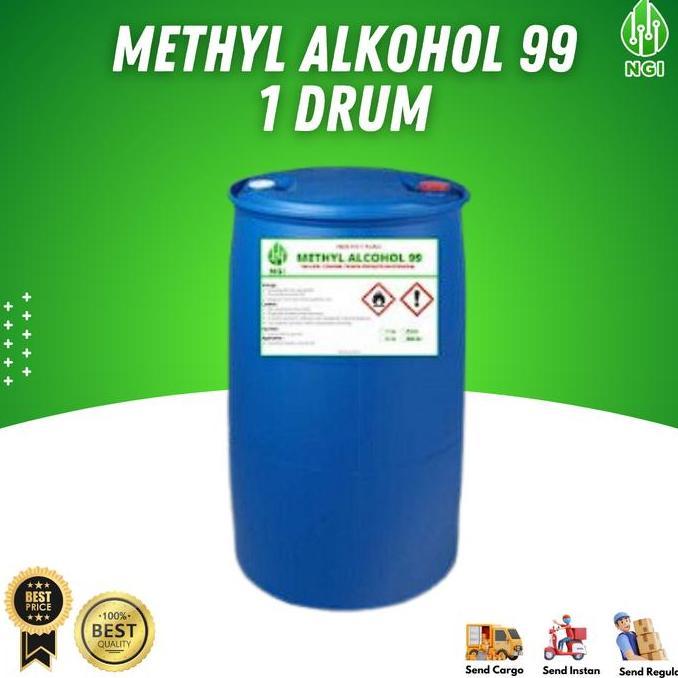 Pelarut Parfum Laundry  / Metanol Pembersih Cairan 1 drum 200 liter Cleaning