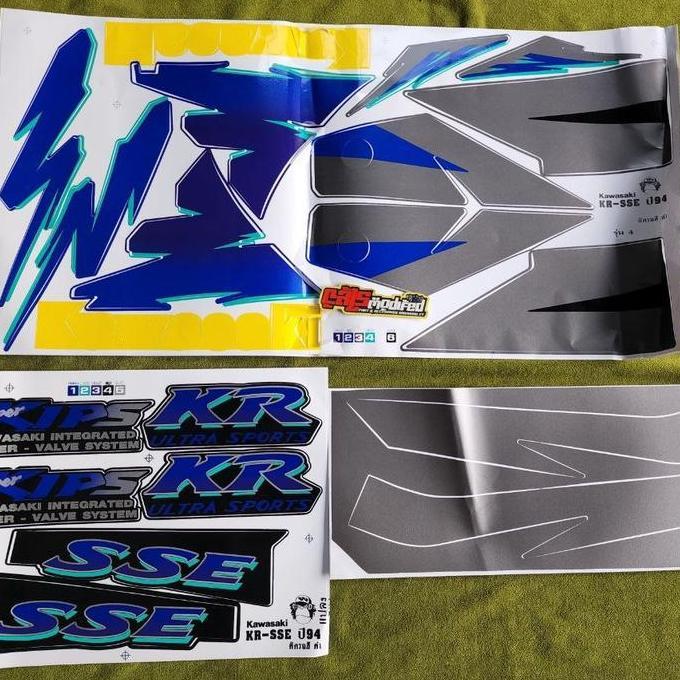 Promo Striping Krr Se 94 Bahan Kodak Papper Thailand Sticker Krr Se