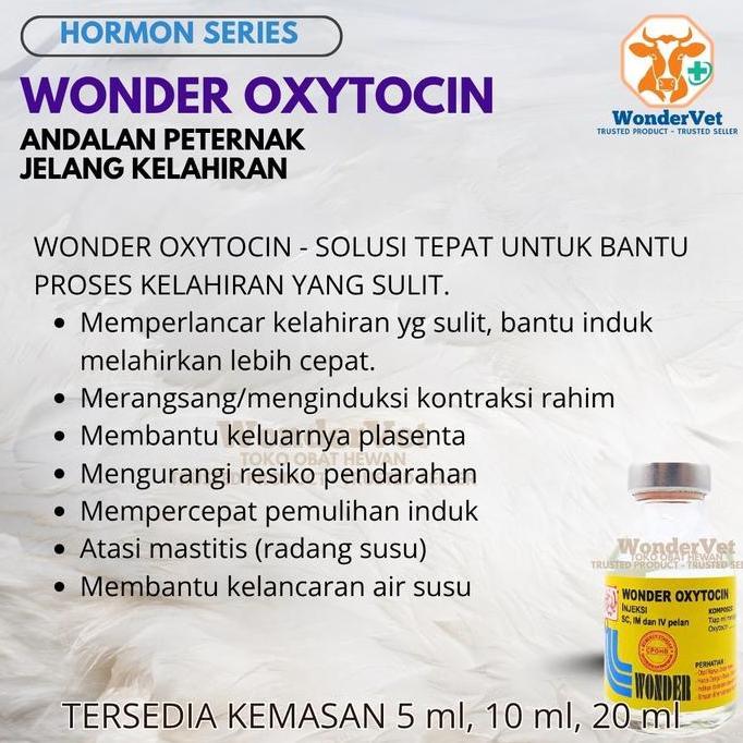 WONDER OXYTOCIN - LANCARKAN KELAHIRAN HEWAN