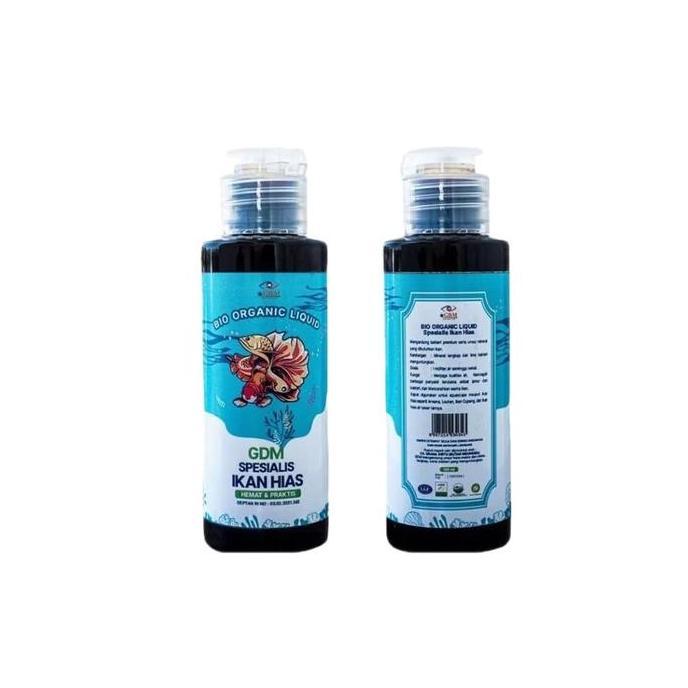 GDM VITAMIN IKAN HIAS BIO ORGANIC LIQUID 100 ML - SPESIALIS IKAN HIAS UNTUK KESEHATAN IKAN HIAS ANDA