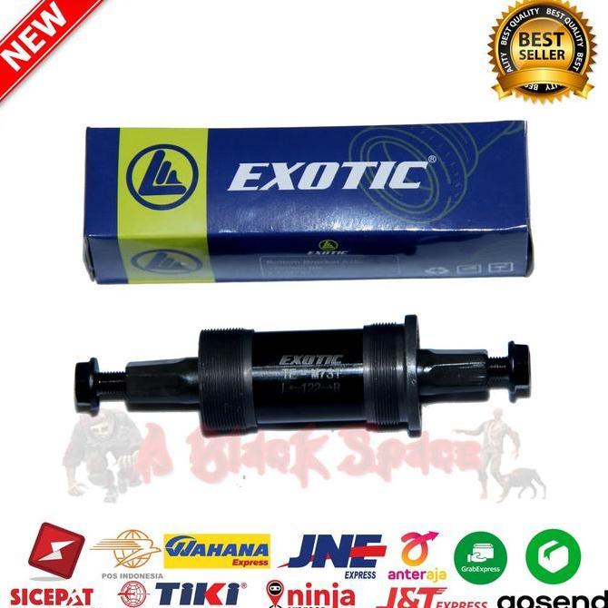 Promo BB Bottom Bracket EXOTIC As Crank Bearing 122 mm Kotak BUKAN SHIMANO Diskon