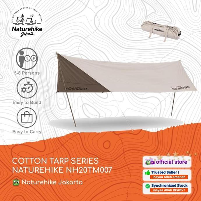 // COTTON TARP SERIES NATUREHIKE NH20TM007 FLYSHEET TENDA SHELTER ''
