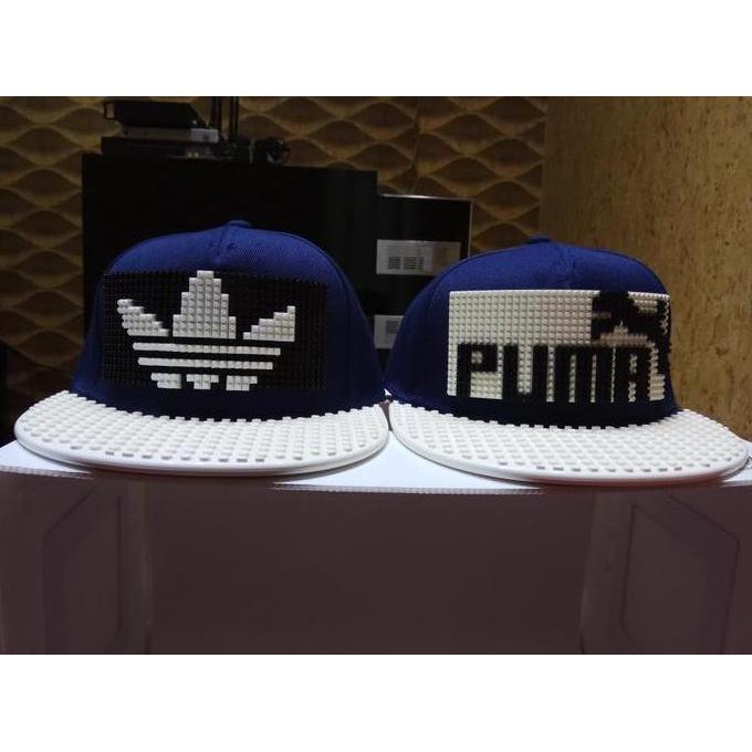 Promo topi Lego adidas dewasa - pakainy bisa dibongkar pasang sesuai selera Diskon