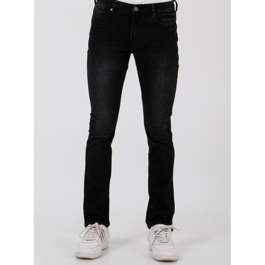 Colzon- Wrangler Long Pants Denim Skinny Vegas Cp20 Black