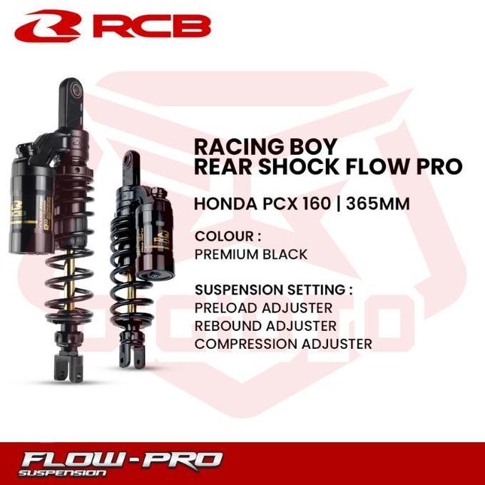 Shock Tabung Shockbreaker RCB Flow Pro PCX160 160 365mm