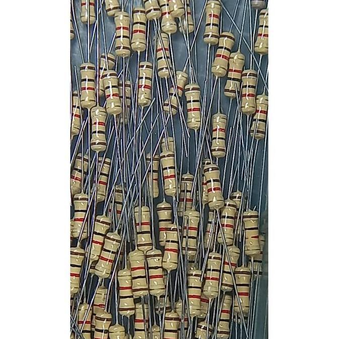 Promo 50Pcs Resistor 1/2 Watt 5% 560 Ohm S/D 2K7 Ohm Cod