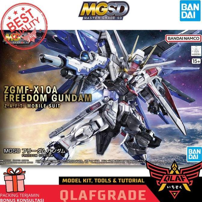 MGSD Freedom Gundam - Gundam Seed Bandai Master Grade SD
