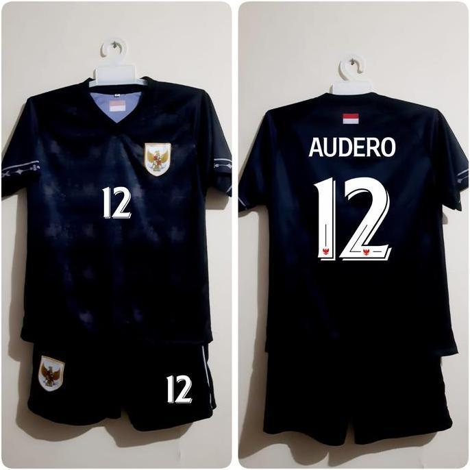 DS354 - JERSEY TIMNAS EMIL AUDERO ANAK LAKI LAKI | BAJU OLE ROMENY ANAK UMUR 13-14 TAHUN | BAJU BOLA