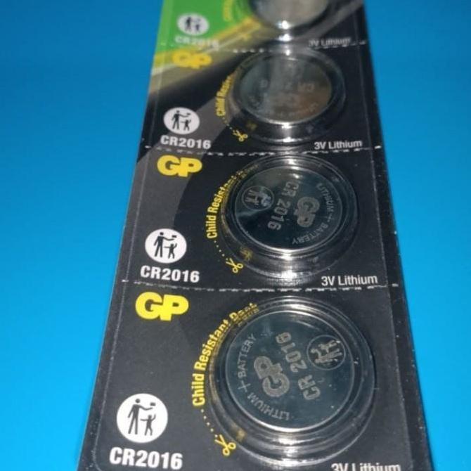 5PCS BATERE COIN CR2016 2016 LITHIUM BATTERY KANCING BATERAI MD27