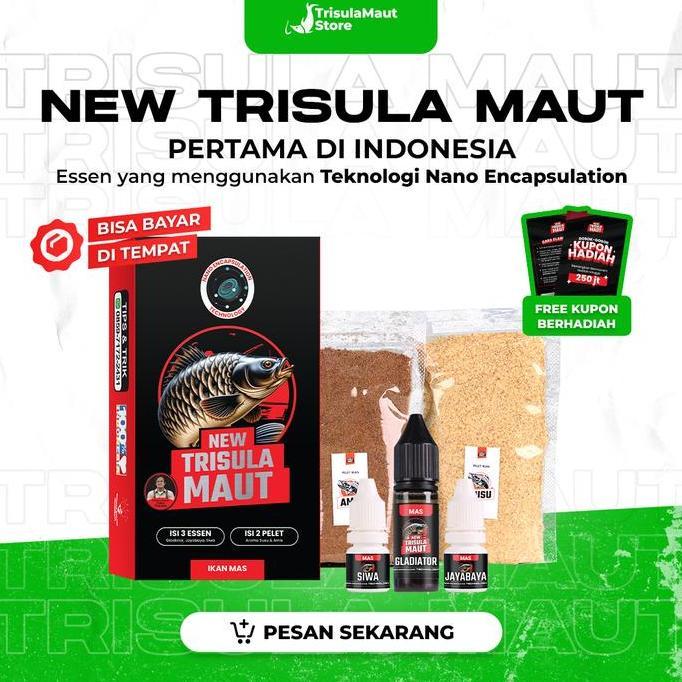 FYP ESSEN NEW TRISULA MAUT JUMBO | NANO ENCAPSULATION | MANCING IKAN MAS UMPAN | NTM //