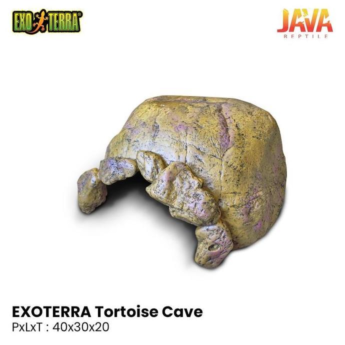EXOTERRA HIDING CAVE SULCATA PARDALIS ALDABRA REDFOOT KURA
