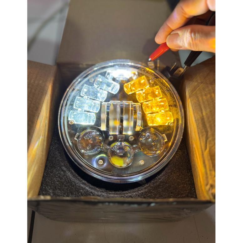 Baru Lampu Daymaker Led 5.75 Inch 16 Led Set Batok L2G Dan Tiger 7 In 19 Led