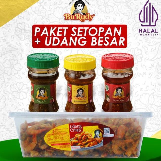 Paket Udang Besar Sambal Setopan Khas Jawa Timur