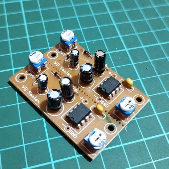 DRIVER VU METER ANALOG AUDIO SOUND PCB STEREO GRH27