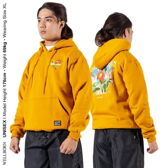 Wellborn Poison Hoodie Mustard Uni.