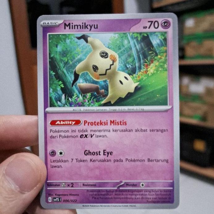MIMIKYU SVTS POKEMON TCG INDONESIA