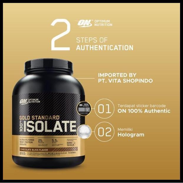 Promo On Gold Standard 100% Isolate 5 Lbs Whey Protein Isolate Bpom