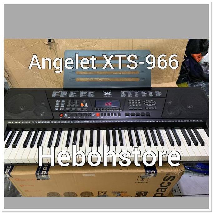 SALE Keyboard piano ANGELET XTS-966 BISA USB MIDI ORIGINAL