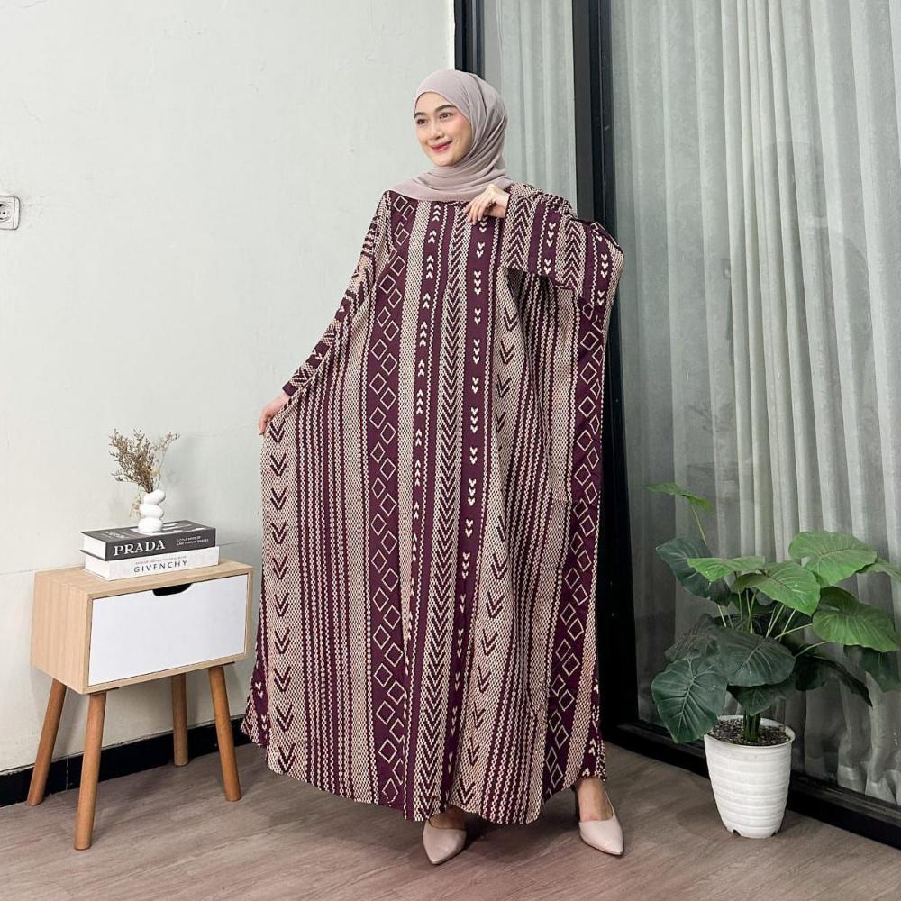 Hot Deals Gamis Kaftan Motif Namira Motif Kain Rayon Daster Kaftan Busui Adem Motif Songket