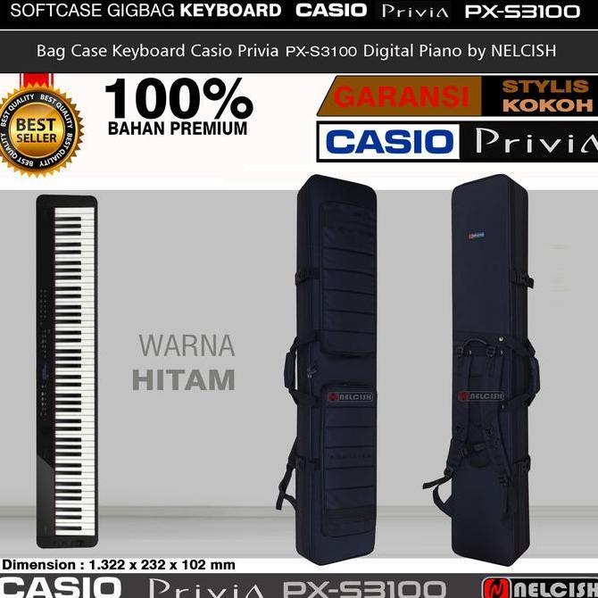 Gigbag Tas Softcase Keyboard Digital Piano Casio Privia PX-S 3100 Bag