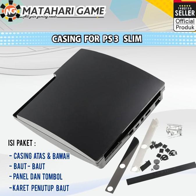 PS3 SLIM - CASING ONLY PS3 SLIM SERI 3