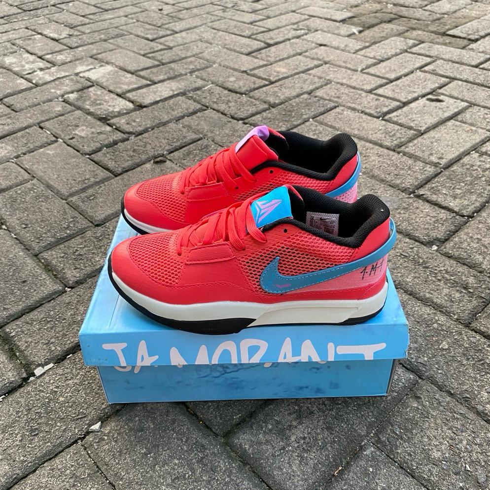 CUCI GUDANG Sepatu Basket Ja Morant 1 Ep Hunger Ember Glow