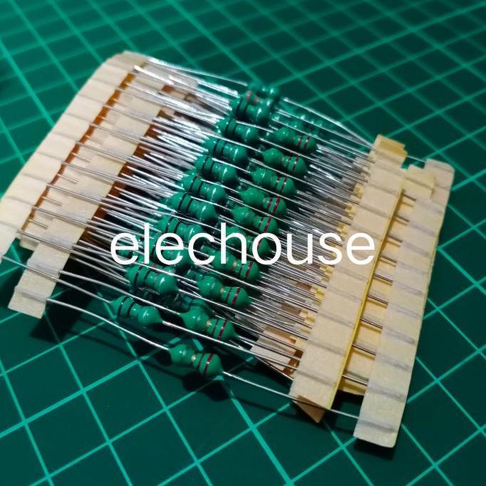 INDUKTOR 470UH 470 UH 1/2 INDUCTOR FERRITE FERIT FERRIT RFC COIL CHOKE HD27