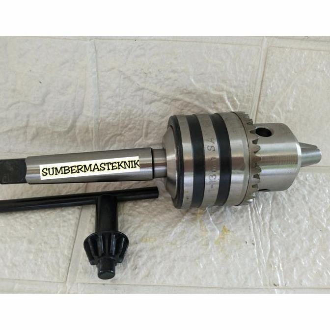 Promo kepala bor duduk 13mm set arbor chuck bor 13mm chuck bor duduk 13mm Diskon